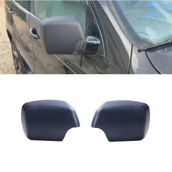 1 пара автомобильных черных накладок на зеркала заднего вида, замена крышек боковых зеркал для-BMW E53 X5 2000-2006