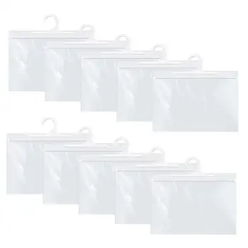 10 шт. подвесных сумок для хранения Удобное и компактное решение Для организации и хранения различных предметов в шкафу Или гардеробе