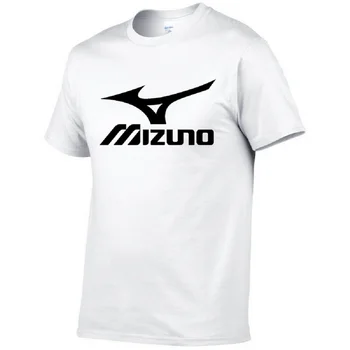 2023 Mizuno новая мужская футболка, летние модные повседневные хлопковые топы с короткими рукавами, крутая футболка, летний костюм, мужская футболка