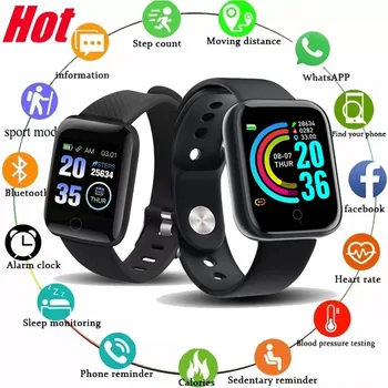 2023 Смарт-Часы Мужские Женские С Полным Сенсорным Экраном Спортивные Фитнес-Часы Мужские IP67 Водонепроницаемые Bluetooth Для Android IOS Smartwatch Мужские