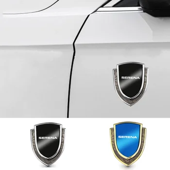 3D Металлические наклейки для украшения кузова автомобиля, багажника, крыла, щита для Nissan Serena C24 C25 C26 C27 2000-2017 2018 2019 2020 2021
