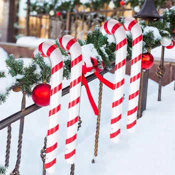 90-сантиметровые надувные рождественские леденцы-трости, воздушные шары, Уличные Леденцы-трости, Декор для рождественских украшений Navidad 2023