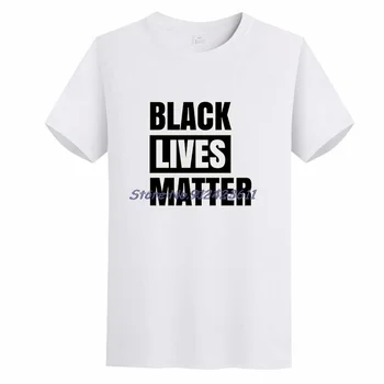 Black Lives Matter African Amerian Power Activist Летняя мода Harajuku графические футболки с коротким рукавом, футболки, Мужская одежда