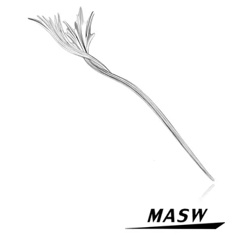 MASW Оригинальный Дизайн 2023 Тренд Новая Высококачественная Латунная Металлическая Заколка для волос для женщин и девочек Модные ювелирные Аксессуары
