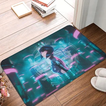 Аниме-коврик для ванной с изображением Призрака, Графический коврик для гостиной, ковер для балкона, Домашний декор