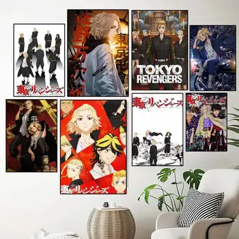 Аниме Токийские мстители Майки плакат печатает настенную живопись Спальня Гостиная Украшение дома