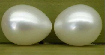 Великолепный AAA 10-11 мм натуральный белый жемчуг Южно-Китайского моря с половиной бриллианта