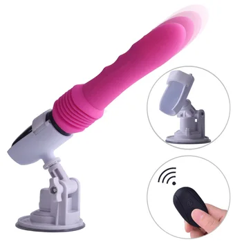 Вибратор для мастурбации, Автоматический массажер для точки G, фаллоимитатор, присоска, пенис, машина для мастурбации, секс-игрушки для женщин