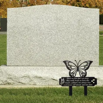 Водонепроницаемый сувенир в форме уникальной бабочки, кладбищенский наземный кол, долговечный наземный кол, который нелегко сломать, Наружное снабжение