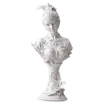 Греческая статуя Садовой богини, римская статуэтка, классические скульптуры из смолы белого цвета, женщина