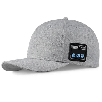 Кепки для гольфа с музыкой Bluetooth, уличные мужские кепки для дальнобойщиков, бейсболки