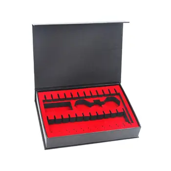 Коробка с защитным держателем Прочный профессиональный кейс для переноски и органайзер для расходных материалов для валов