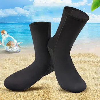 Легкие 3 мм неопреновые носки для дайвинга, нескользящие носки для пляжного волейбола, износостойкие носки для плавания, носки для взрослых, пляжные плавники
