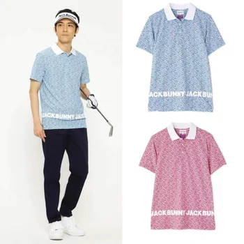 Летняя новая японская мужская спортивная футболка POLOT для гольфа с коротким рукавом, впитывающая влагу и быстро сохнущая