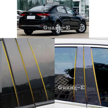 Материал автомобильного ПК Крышка стойки Стойки, отделка двери, Молдинг окна, Наклейка для Kia Forte 2019 2020 2021 2022 2023