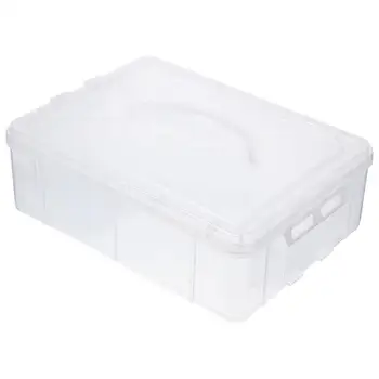 Многоразовая коробка для торта, портативная коробка для упаковки кексов, портативная подставка для кексов, подставка для торта