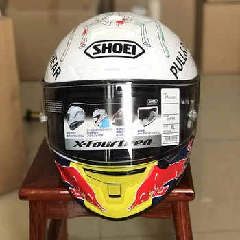 Мотоциклетный шлем X-Spirit III Marquez Catalunya, Полнолицевой шлем X-Четырнадцать, гоночный шлем для спортивного велосипеда, Мотоциклетный шлем, Capacete