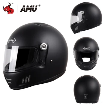 Мотоциклетный шлем с HD-объективом, защита всего лица, Летний дышащий и удобный шлем для защиты от падений и столкновений.