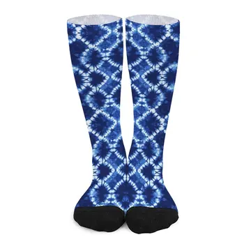 Мужские зимние термоноски для спорта и отдыха Shibori, dark Socks, носки женские