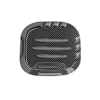 Накладка крышки топливного бака автомобиля, защитная крышка масляного бака для Toyota SIENTA 10 серии 2022 2023, рисунок из углеродного волокна