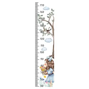 Наклейка с таблицей роста деревьев, Измеряющая рост детей, Наклейка с самоклеящейся линейкой для измерения высоты, наклейки на стены, наклейки на стены