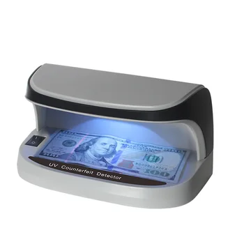 Настольный детектор фальшивых банкнот, Портативный детектор наличной валюты, банкнот, банкнот С поддержкой ультрафиолета и лупы