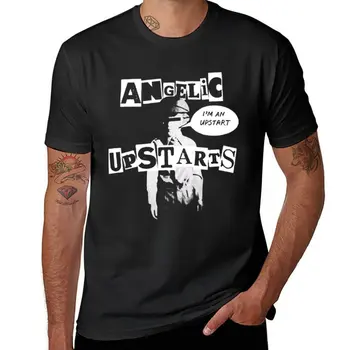 Новая футболка Angelic Upstarts, простая футболка, быстросохнущая футболка, графическая футболка, мужские графические футболки