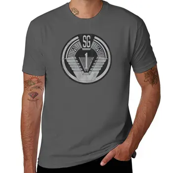 Новая футболка Stargate SGI, одежда kawaii, футболки больших размеров, футболка с графическим рисунком, футболки в обтяжку для мужчин