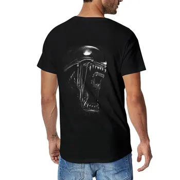 Новая футболка с рисунком инопланетянина / ксеноморфа, великолепная футболка, милая одежда, винтажная футболка, комплект мужских футболок