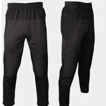 Новые мужские брюки, профессиональные футбольные брюки вратаря, спортивные тренировочные футбольные брюки, губчатый вратарь, Спортивные спортивные штаны для регби