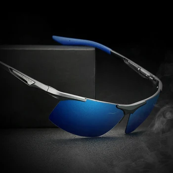 Роскошные мужские поляризованные солнцезащитные очки Для вождения, солнцезащитные очки для мужчин и женщин, Брендовые Дизайнерские мужские Черные Солнцезащитные очки Pilot UV400 6562