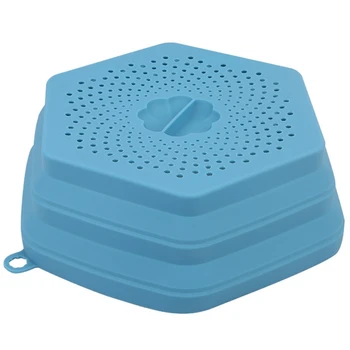 Силиконовая крышка для защиты от брызг микроволновой печи, крышка плиты для микроволновой печи, Маслостойкий нагревательный отсек
