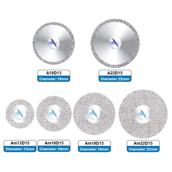 Стоматологическая лаборатория Алмазные дисковые диски Сверхтонкий инструмент для тонкой полировки Стоматологический инструмент 5 шт. /компл.