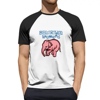 Футболка Delirium Pink Elephant, мужская одежда, спортивная рубашка, футболки, мужские футболки