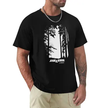 Футболка The Cure A Forest, футболка оверсайз, мужская винтажная футболка, мужская футболка