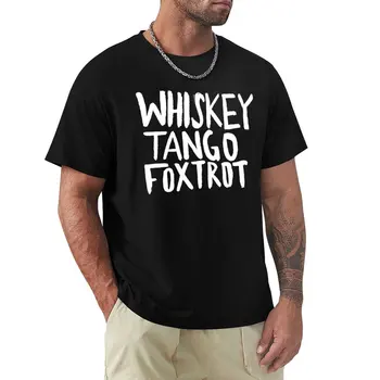 Футболка WTF x Whiskey Tango Foxtrot с графическим рисунком, футболка на заказ, Блузка, короткая футболка, мужская футболка с графическим рисунком