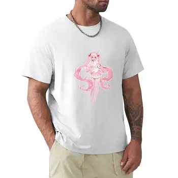 футболка с рисунком мику, летняя одежда, летний топ, короткая футболка, быстросохнущая футболка, комплект мужских футболок
