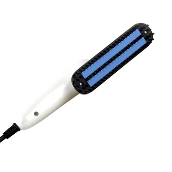 Электрический выпрямитель для бороды для мужчин, инструмент для завивки бороды и красоты волос, прямая поставка для выпрямления бород