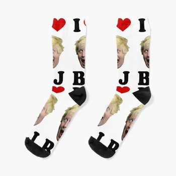 Я люблю носки для Би Джея, нескользящие футбольные носки, хоккейные спортивные носки, мужские носки